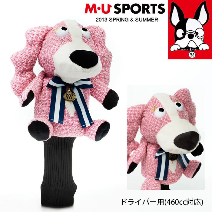 2023年 春夏新作 MU SPORTS MUスポーツ ヘッドカバー ドライバー 460cc 
