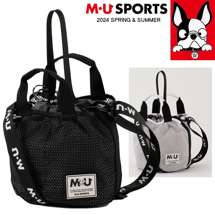 MUSPORTS MUスポーツ ゴルフ カートバッグカートポーチラウンドポーチ M・U SPORTS 2024年 春夏新作 MU MUスポーツ ゴルフ カート