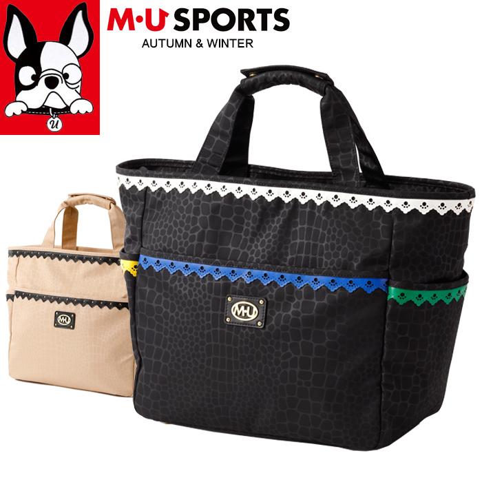 muスポーツ　ボストンバッグ M・U SPORTS 2024年 秋冬新作 M U SPORTS MUスポーツ ゴルフ ボストン