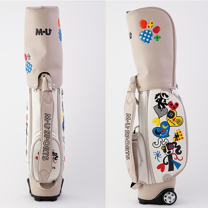 M・U SPORTS 2025年 春夏新作 MU MUスポーツ ゴルフバッグ M・U SPORTS 2025年 春夏新作 MU MUスポーツ ゴルフバッグ