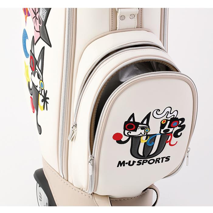 M・U SPORTS 2025年 春夏新作 MU MUスポーツ ゴルフバッグ M・U SPORTS 2025年 春夏新作 MU MUスポーツ ゴルフバッグ
