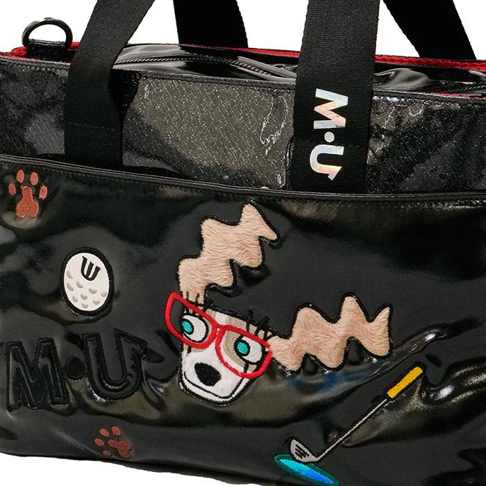 【未使用】 MU SPORTS ポケッダブル カートバッグ ポーチ付き M・U SPORTS 2025年 秋冬新作 MU SPORTS MUスポーツ ゴルフ カート