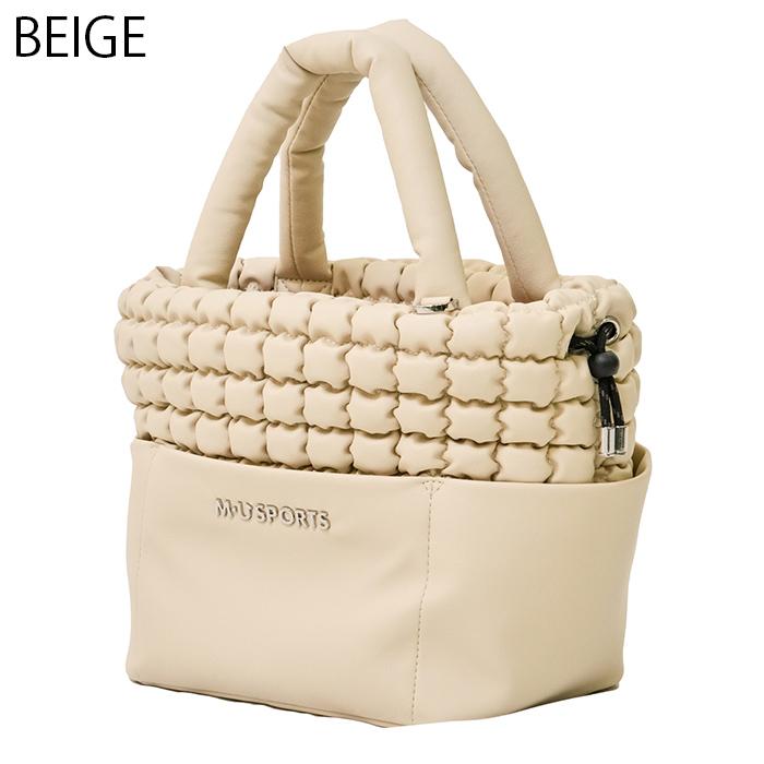 M.U sports ゴルフ　カートバック M・U SPORTS 2024年 春夏新作 MU MUスポーツ ゴルフ 保冷機能