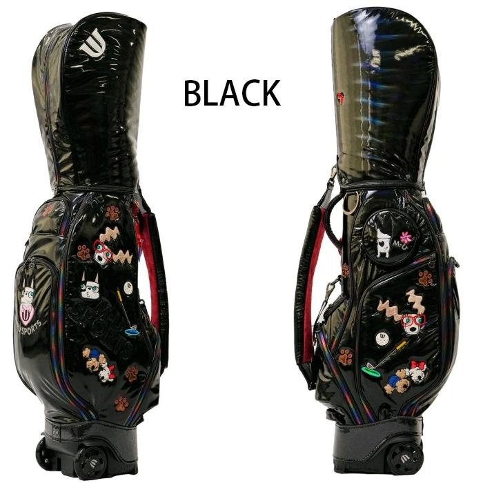 M・U SPORTS MU SPORTS MUスポーツ ゴルフバッグ レディース 2輪