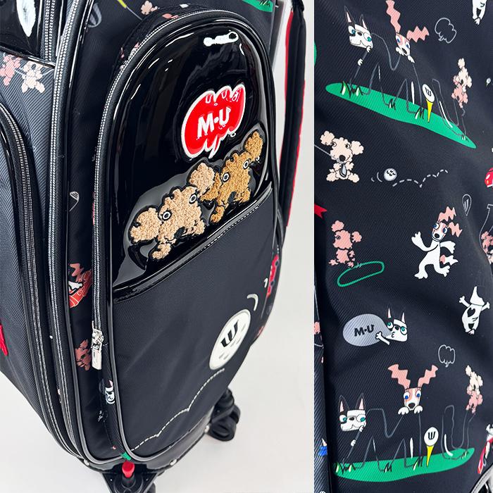 未使用 2025年 秋冬 MU スポーツ キャディバッグ ローリングソール M・U SPORTS 2025年 秋冬新作 MU SPORTS MUスポーツ ゴルフバッグ