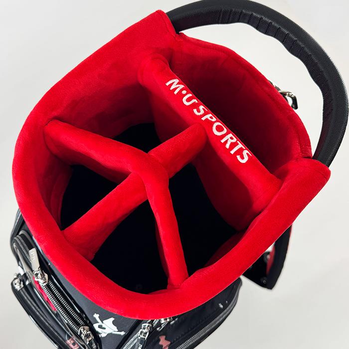 未使用 2025年 秋冬 MU スポーツ キャディバッグ ローリングソール 未使用 2025年 秋冬 MU スポーツ キャディバッグ ローリングソール