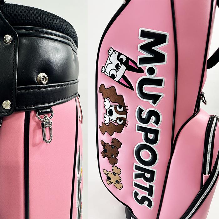 MU SPORTS MUスポーツ 8.5型 3.8kg キャディバッグ ゴルフバッグ