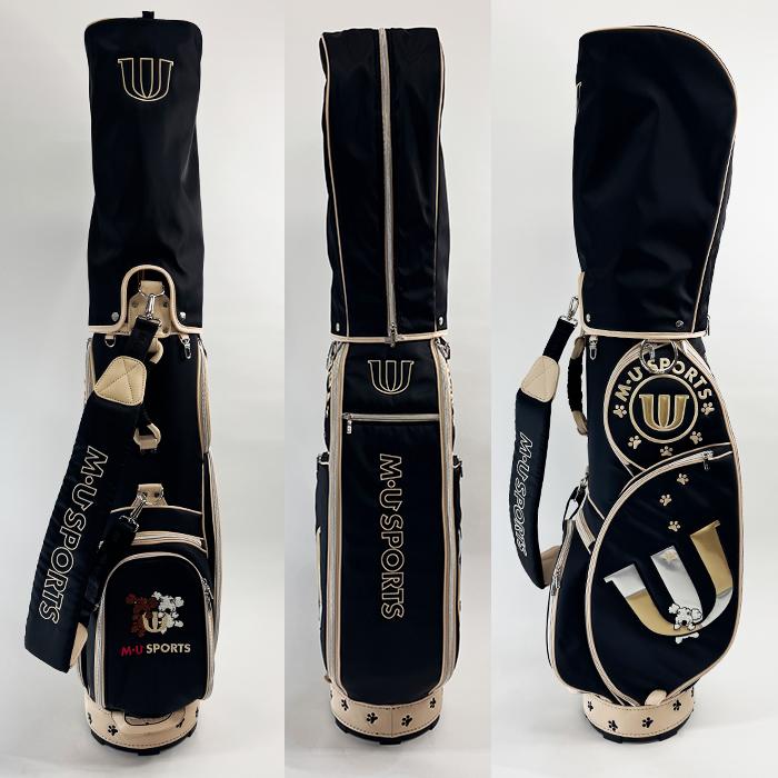 M-U SPORTS ゴルフバッグ 黒 ステッカー付き 楽天市場】MU SPORTS MU スポーツ 30th anniversary ボタニカル