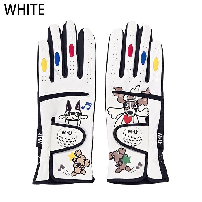 MUスポーツ M・U SPORTS ゴルフ 2025秋冬新作 レディース 両手グローブ M・U SPORTS 2025年 秋冬新作 MU SPORTS MUスポーツ ゴルフ ゴルフ