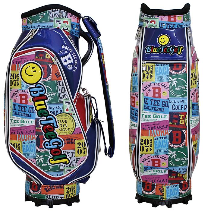 【送料込み】大人気　ブルーティーゴルフ　スマイル　キャディバッグ　ゴルフバッグ BLUE TEE GOLF 2023年 新作 ブルーティーゴルフ スマイル
