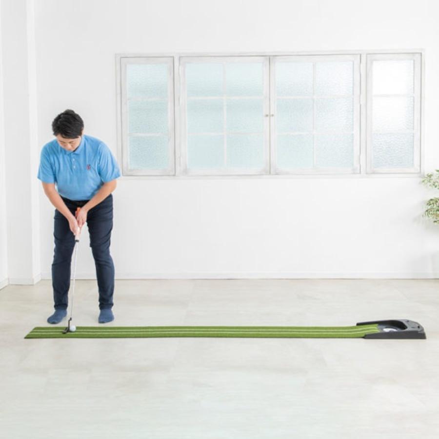 電動式パターマット ダイヤオートパットHD 静音オートリターン ベント芝に近いボールの転がりを再現 スイング練習 電動式パターマット ダイヤオートパットHD 静音オートリターン ベント