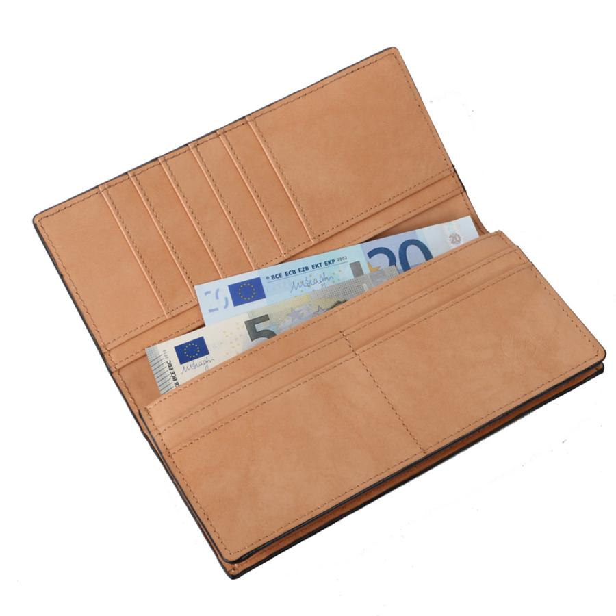 本革 長財布 メンズ 送料無料 HARVIE & HADSON イタリアンレザー 全4色