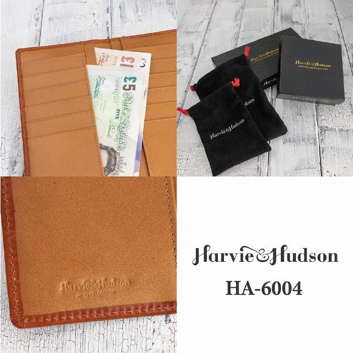 ハービーアンドハドソン イタリアンレザー 牛革　薄型　長財布 　メンズ 長財布 メンズ イタリアンレザー 二つ折り財布 ブランド【HARVIE
