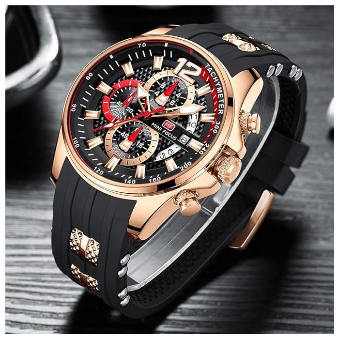 腕時計 メンズ クロノグラフ 1年保証 カレンダー クロノグラフ搭載