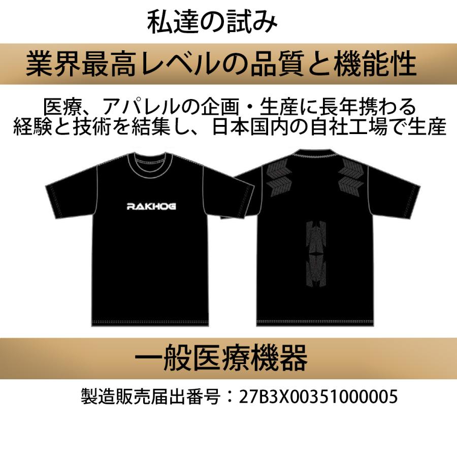 日本製 一般医療機器 リカバリーウエア 血行促進 疲労回復 RAKHOG