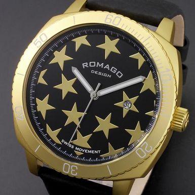 腕時計 メンズ レディース ブランド 1年保証 正規 ROMAGO ロマゴ Superleggera マットカラーアルミ ビッグフェイス 腕時計 BOX 保証書付き｜styleon｜02