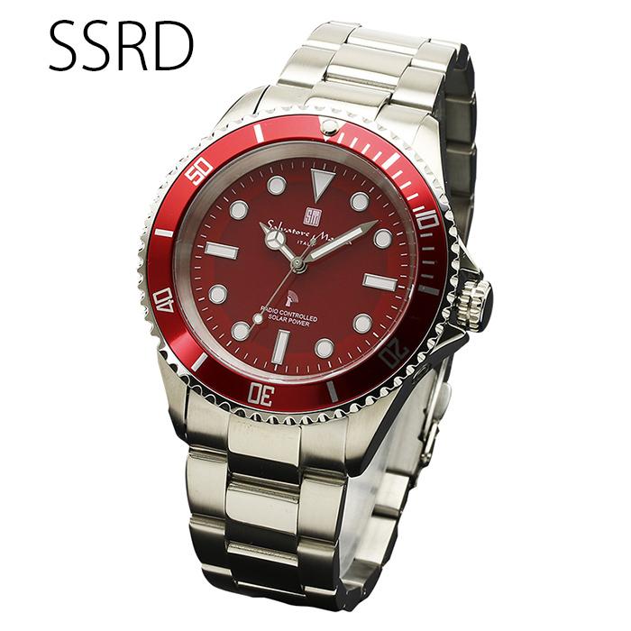 サルバトーレ・マーラ（SALVATORE MARRA） 10気圧防水 電波ソーラー