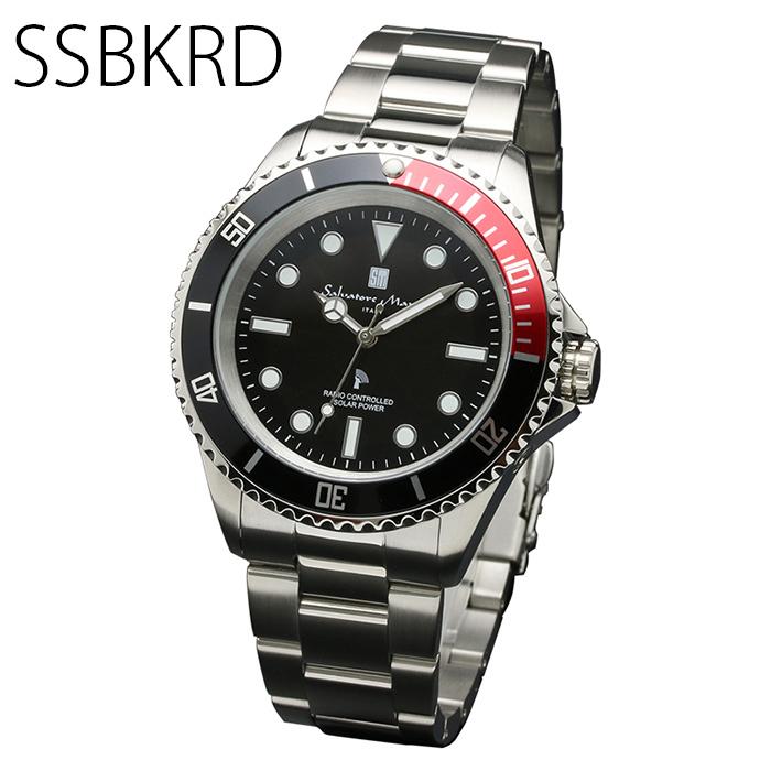 サルバトーレ・マーラ（SALVATORE MARRA） 10気圧防水 電波ソーラー