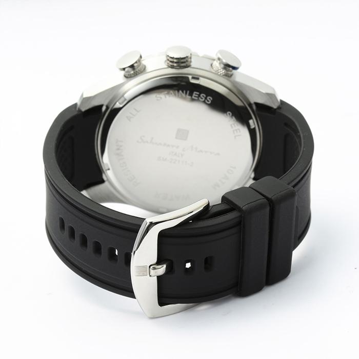 10気圧防水 クロノグラフ 腕時計 メンズ 1年保証 全7色 正規 Salvatore Marra サルバトーレ マーラ クロノグラフ 腕時計 BOX 保証書付｜styleon｜13