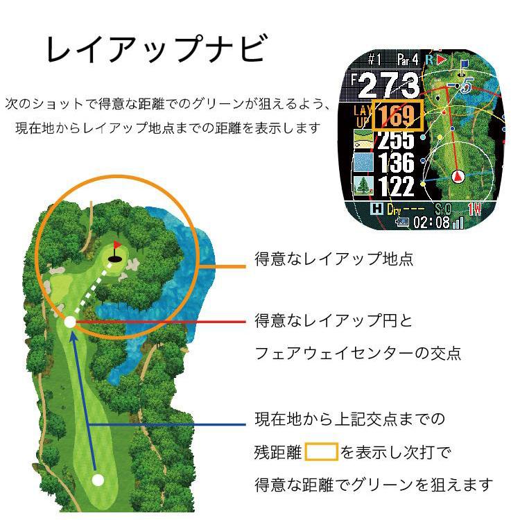 ShotNavi（ショットナビ） ゴルフ Crest2 Touch クレスト 2 タッチ