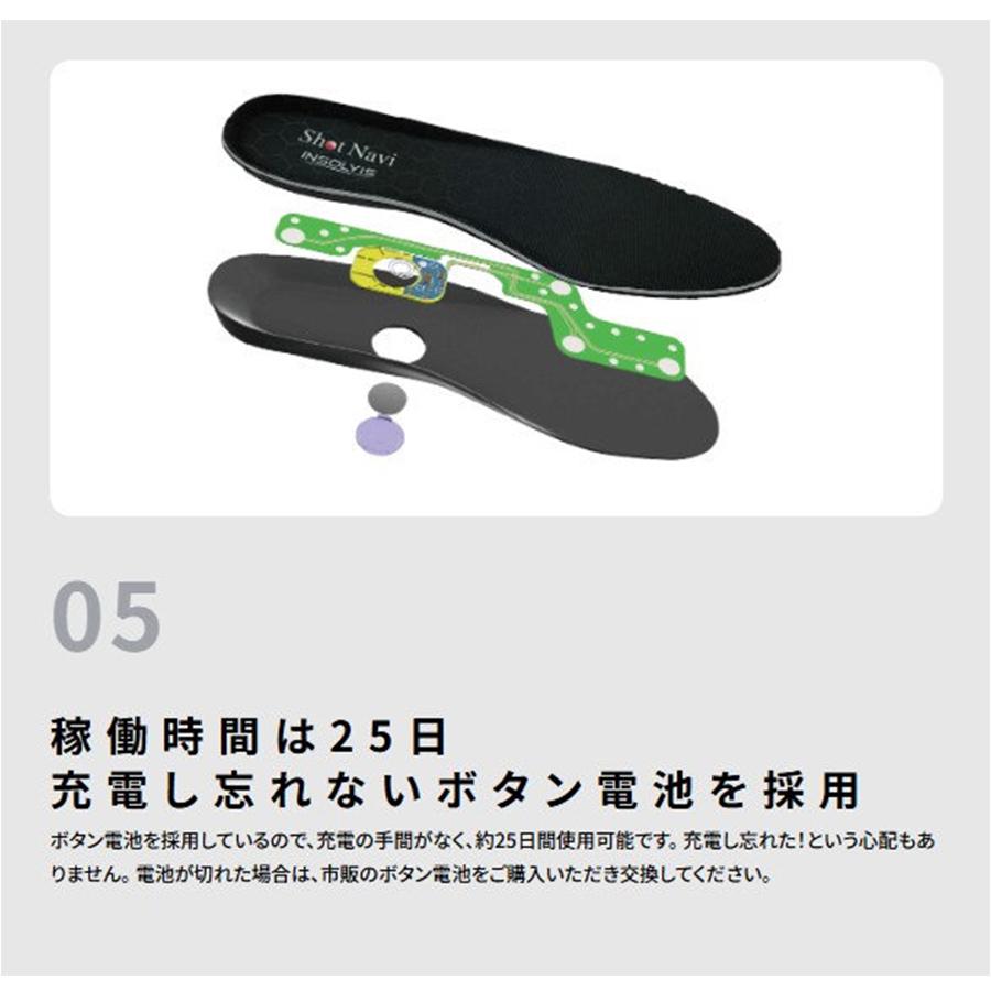 ShotNavi（ショットナビ） ゴルフ スマートインソール スイングの