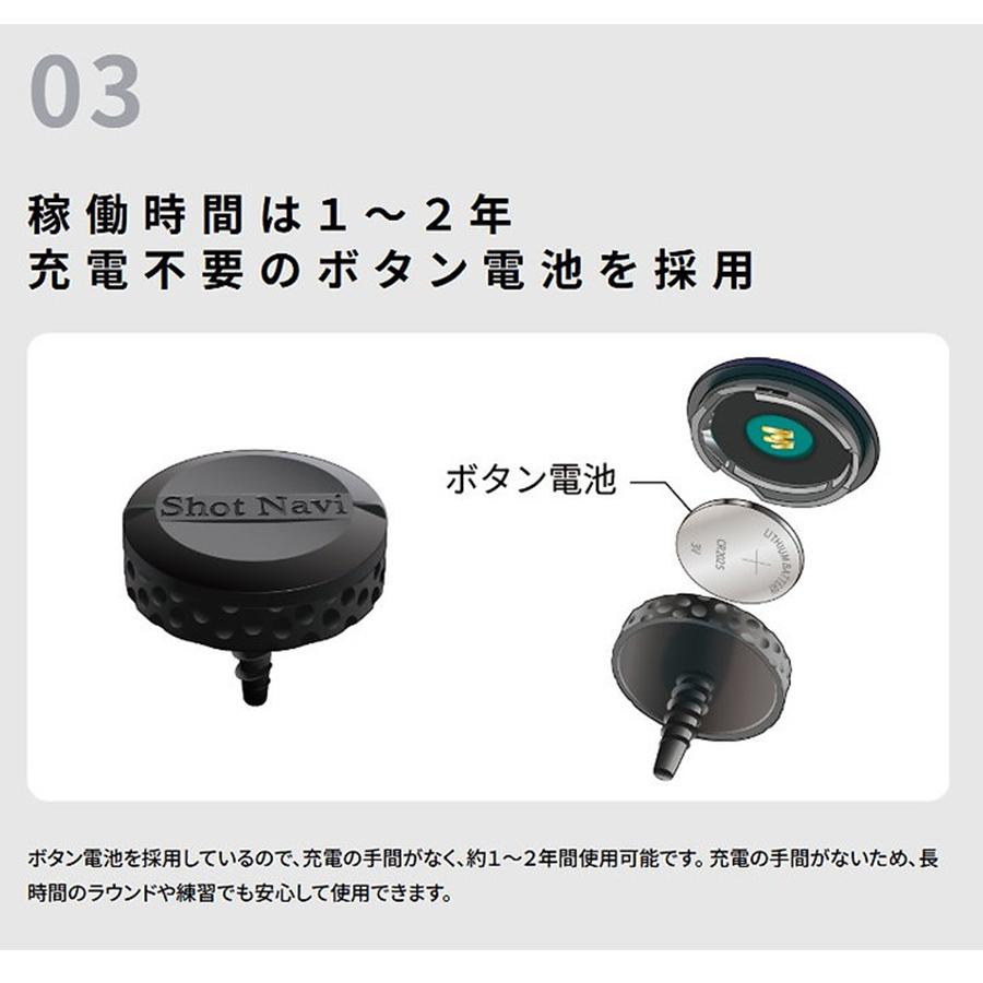 ShotNavi（ショットナビ） ゴルフ クラブ選択の自動化 トレーニング