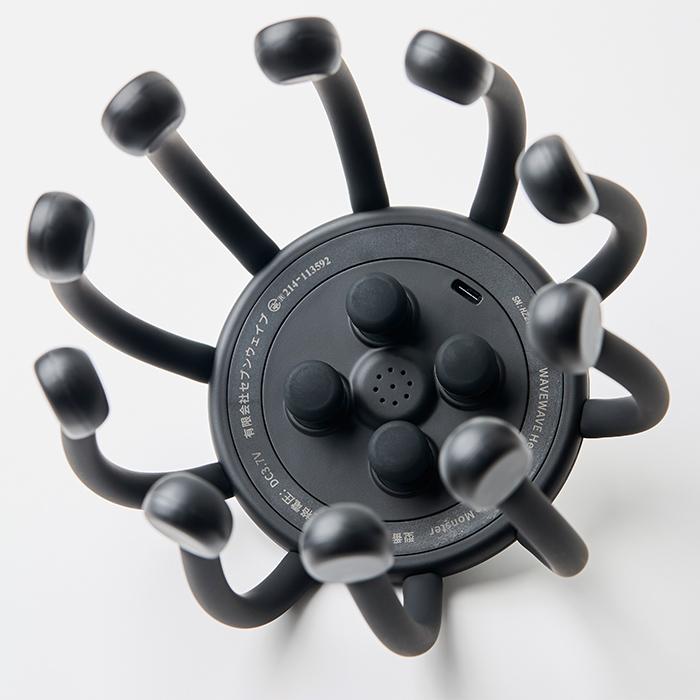 ヘッドマッサージャー 360度 ハンズフリー ヘッドマッサージ WAVEWAVE HEAD RELAX LITTLE MONSTER 正規品 送料無料 | WAVEWAVE | 06