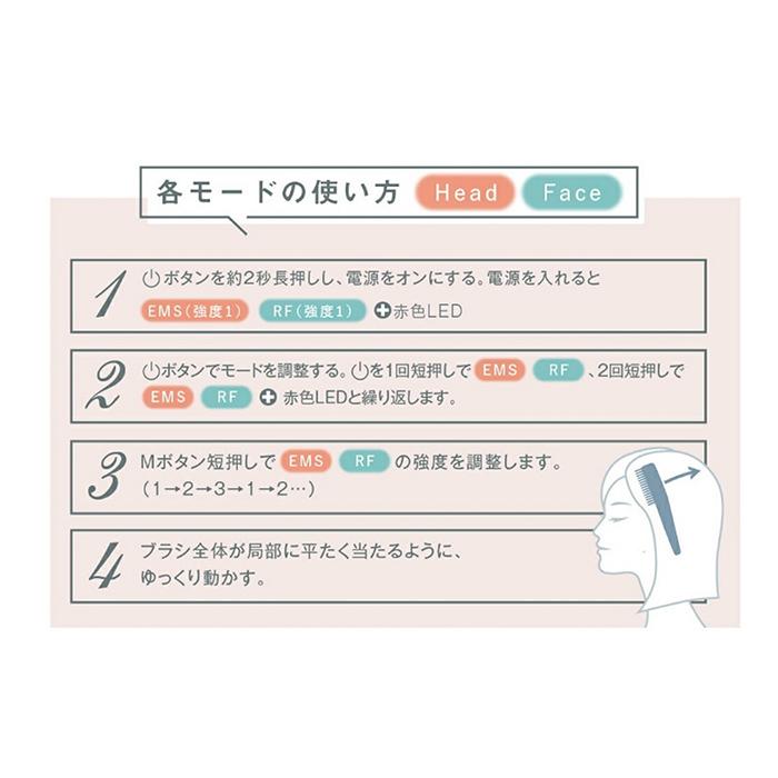 リフトアップ フェイスマッサージ  ヘッドマッサージ ブラシ WAVEWAVE Scalp Brush Premium  正規品 送料無料 | WAVEWAVE | 14