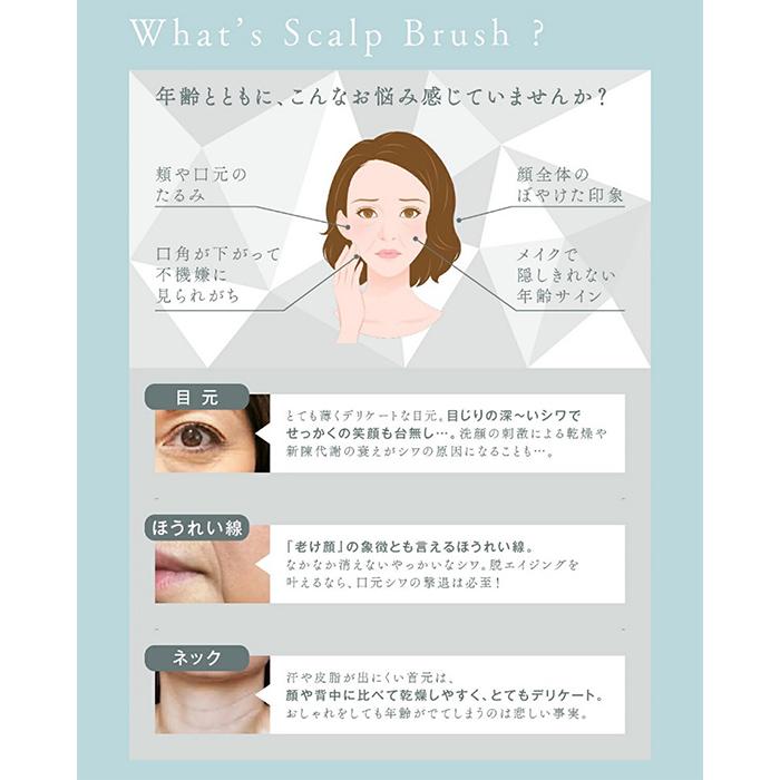 リフトアップ フェイスマッサージ  ヘッドマッサージ ブラシ WAVEWAVE Scalp Brush Premium  正規品 送料無料 | WAVEWAVE | 03