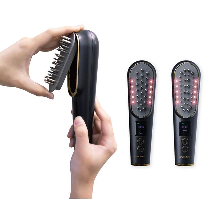 リフトアップ フェイスマッサージ  ヘッドマッサージ ブラシ バイブレーション機能搭載 WAVEWAVE Scalp Brush Professional 正規品 送料無料 | WAVEWAVE | 03