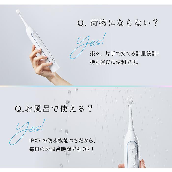 ブラッシング フロス 2in1 電動歯ブラシ 水流と振動 汚れをしっかりと落とす WAVEWAVE JET WASHER 正規品 送料無料 | WAVEWAVE | 15