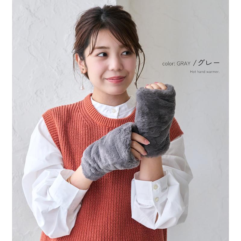 カシミア リストウォーマー 指無し手袋 ブラウン カシミヤ アーム