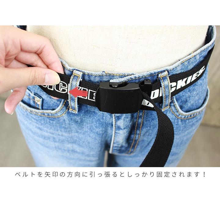 Dickies（ディッキーズ） ベルト ガチャベルト GIベルト ロゴ入り