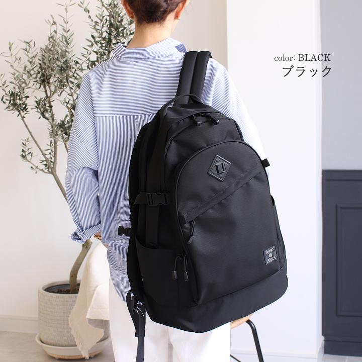 anello アネロ リュック 大容量 A4 リュックサック 通勤 通学 アウトドア 部活 10ポケット 40L レディース メンズ 男女 撥水 はっ水 おしゃれ シンプルの画像