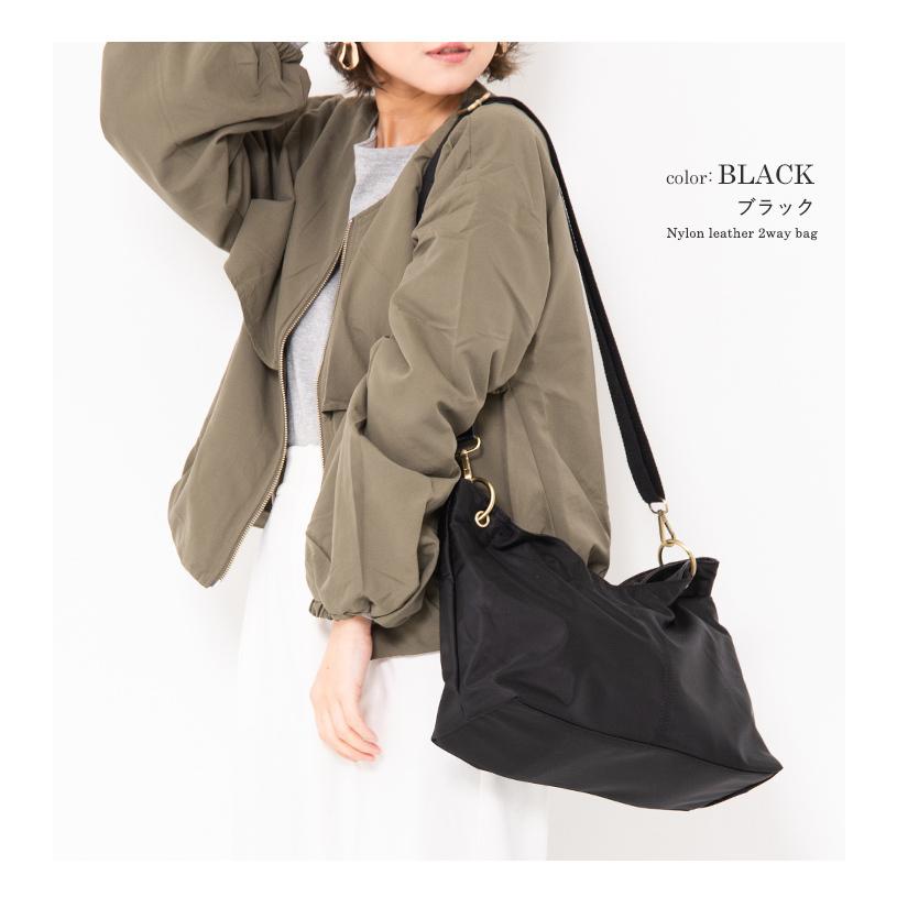 ドラマ「探偵が早すぎるスペシャル」で使用 LIZDAYS  トートバッグ ナイロン 撥水 ショルダーバッグ レディース  2way 本革 | LIZDAYS | 24