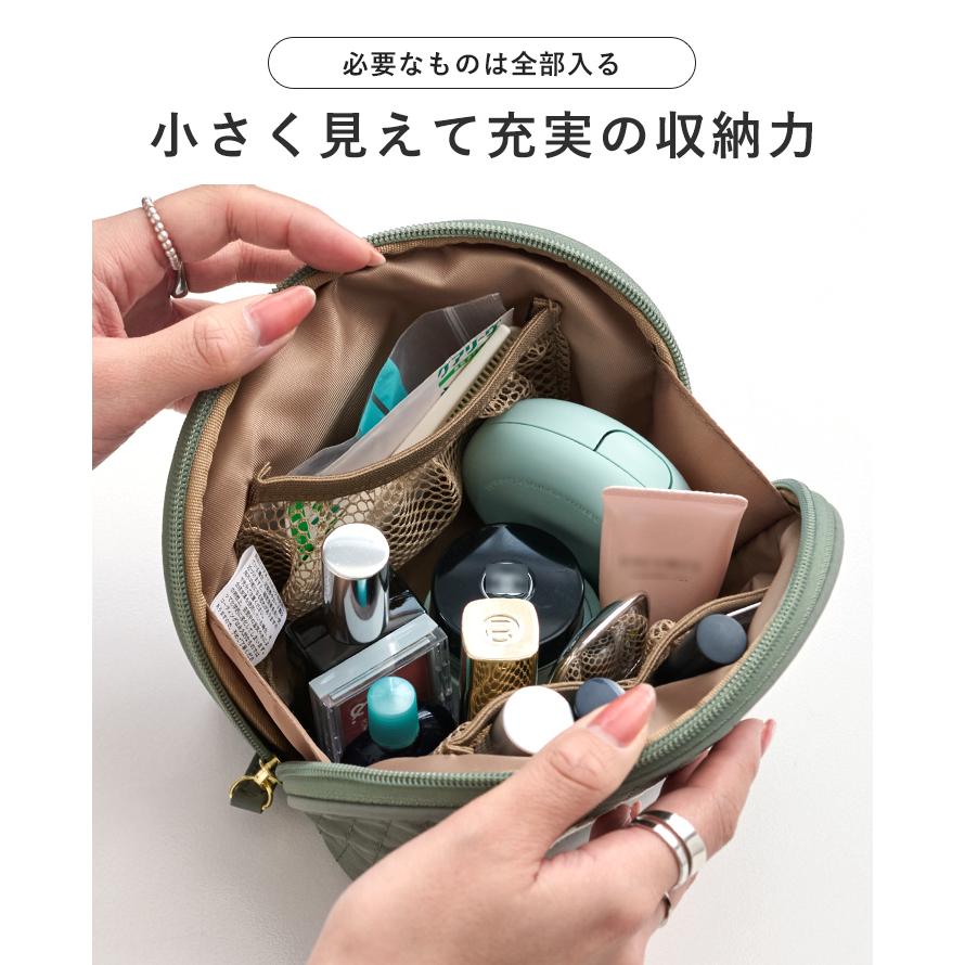 LIZDAYS（リズデイズ） 化粧ポーチ メイクポーチ 自立 コスメポーチ