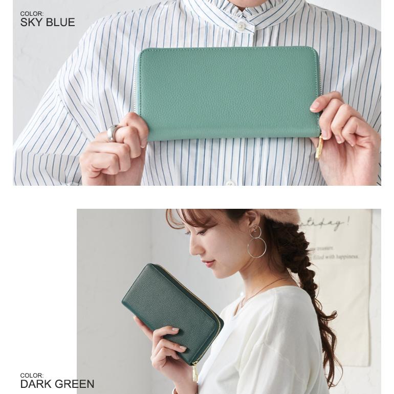 財布 長財布 レディース 本革 牛革 大容量 多機能 大きく開く じゃばら カード収納 小銭入れ スキミング防止 大人 40代 30代 50代 20代 | LIZDAYS | 32