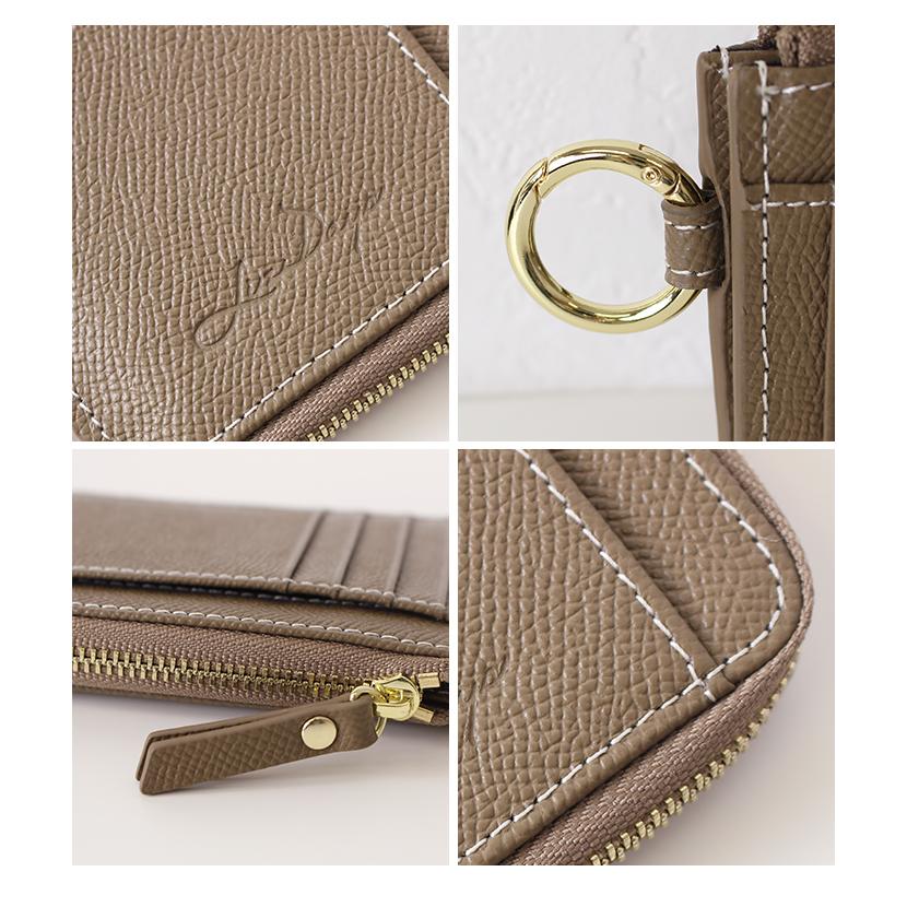 LIZDAYS ミニ財布 レディース 本革 フラグメントケース L字 LIZDAYS ミニ財布 レディース 本革 フラグメントケース L字