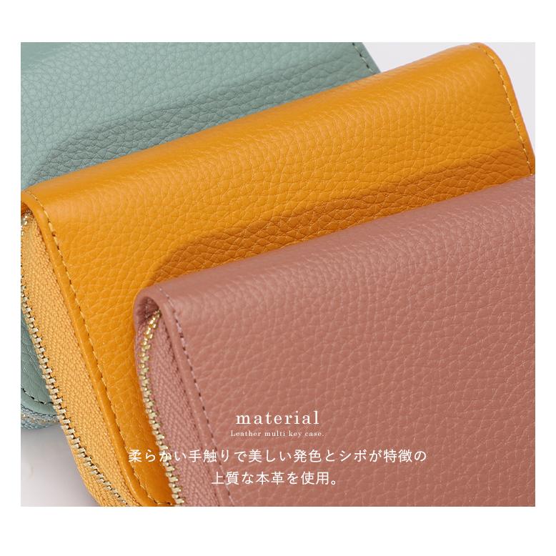 LIZDAYS（リズデイズ） キーケース パスケース 定期入れ キーフック