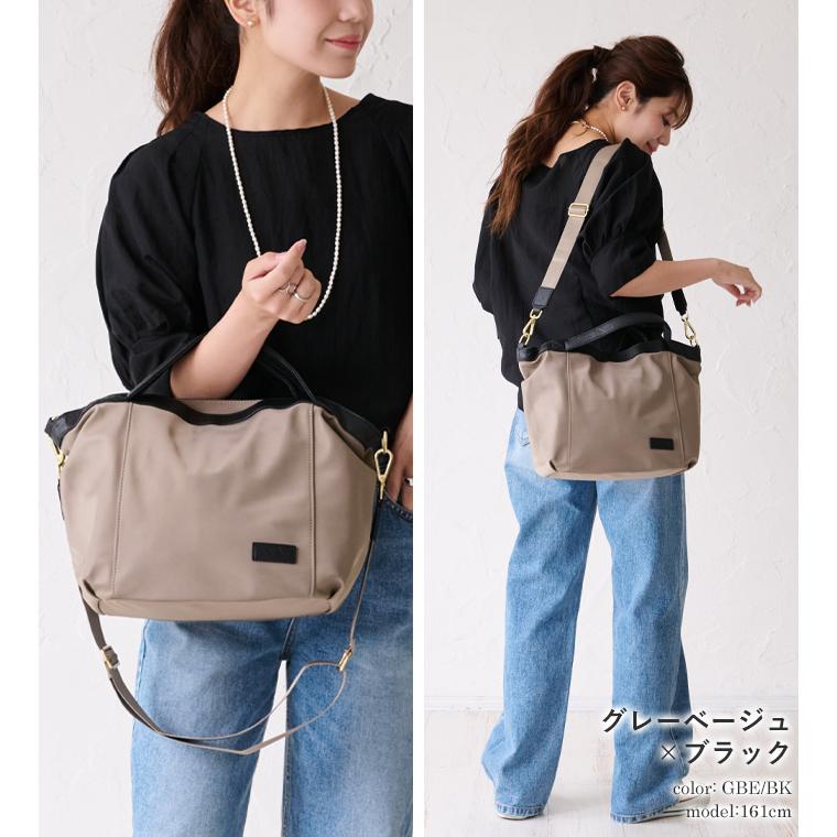 LIZDAYS（リズデイズ） ナイロン トートバッグ ショルダーバッグ 軽量