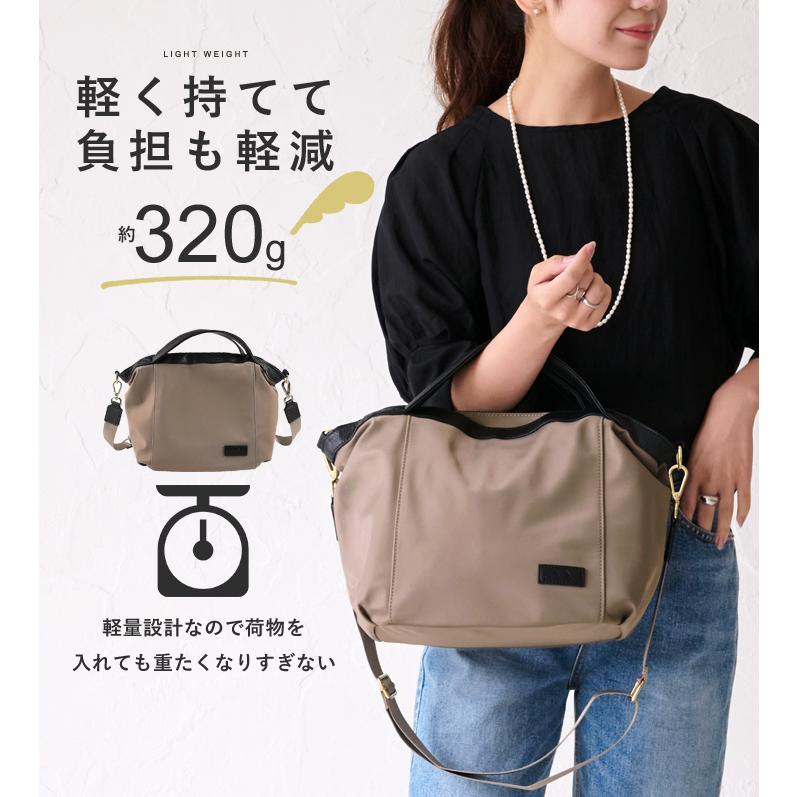 LIZDAYS ナイロン トートバッグ ショルダーバッグ 軽量 斜めがけ LIZDAYS ナイロン トートバッグ ショルダーバッグ 軽量 斜めがけ