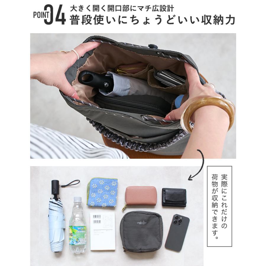 LIZDAYS（リズデイズ） 巾着バッグ ショルダーバッグ レディース