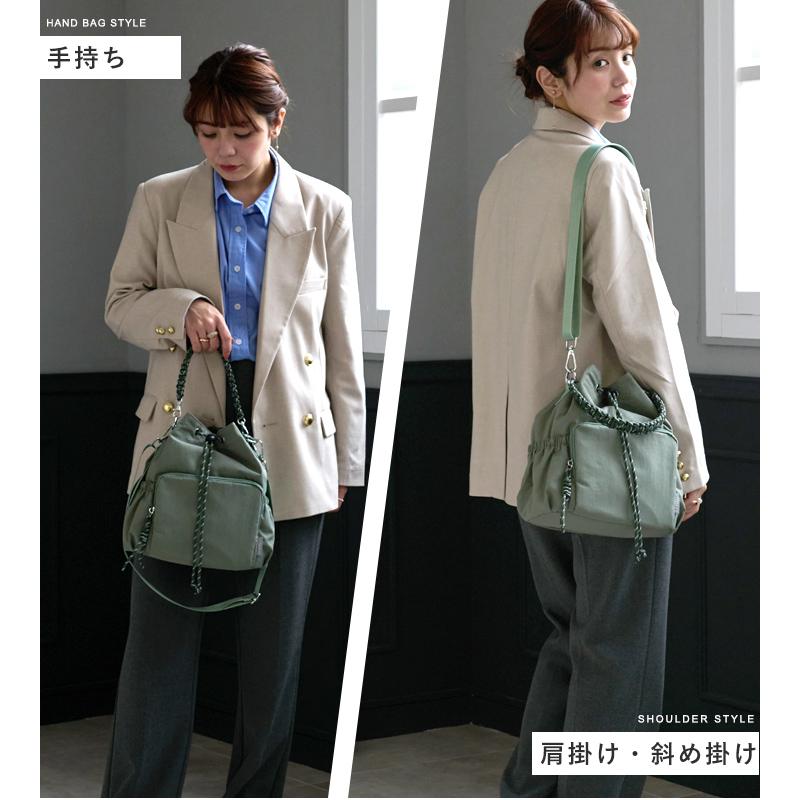 LIZDAYS（リズデイズ） 巾着バッグ ショルダーバッグ レディース