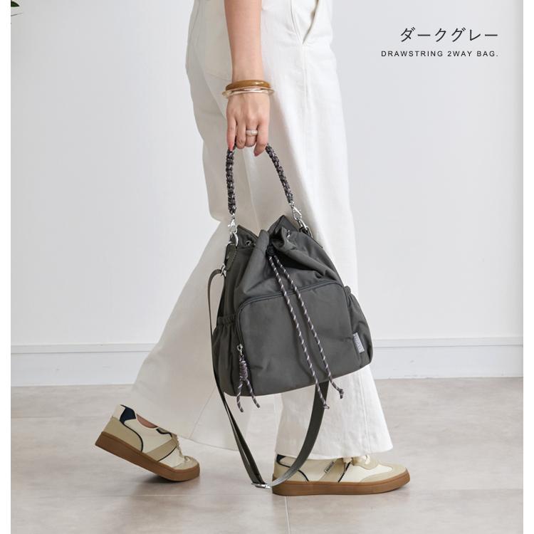 LIZDAYS（リズデイズ） 巾着バッグ ショルダーバッグ レディース