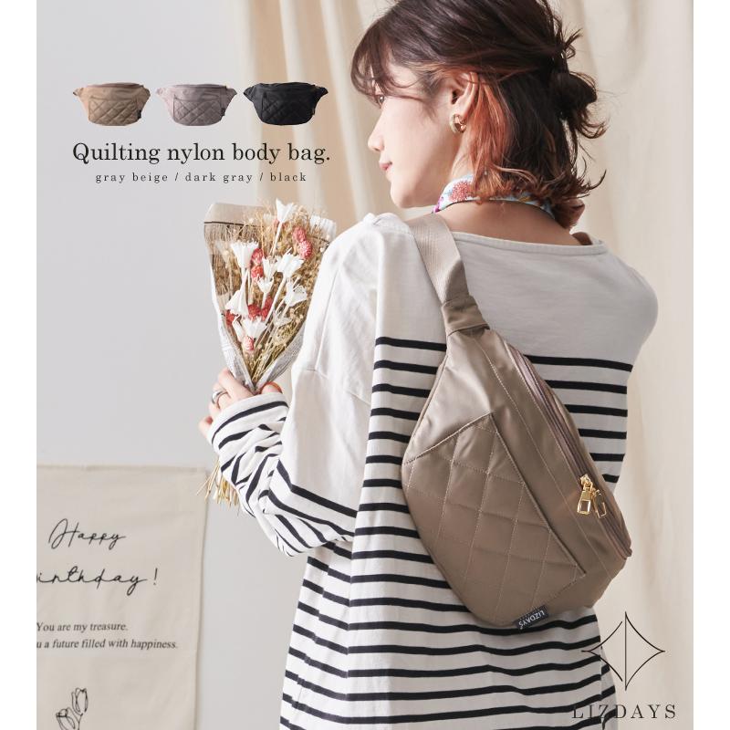 LIZDAYS ボディバッグ ショルダーバッグ ナイロン バッグ LIZDAYS ボディバッグ ショルダーバッグ ナイロン バッグ