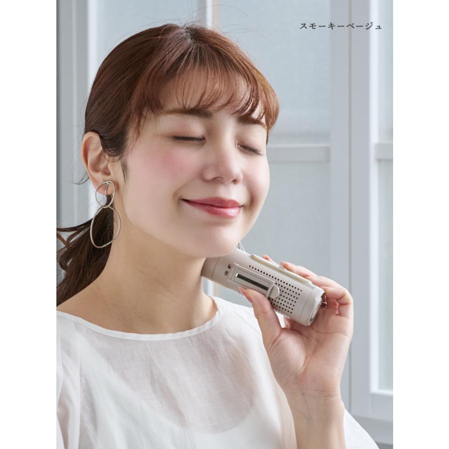 LIZDAYS ハンディファン 2026 4way 冷却プレート 扇風機 ライト 懐中