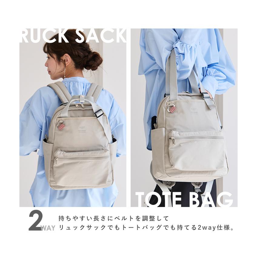 anello（アネロ） リュック バックパック ショルダーバッグ レディース 