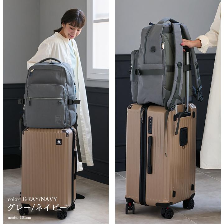 anello アネロ リュック レディース 大人 大容量 通勤 通学 リュックサック バックパック メンズ A4 大きめ キャリーオン PC収納 | anello GRANDE | 18