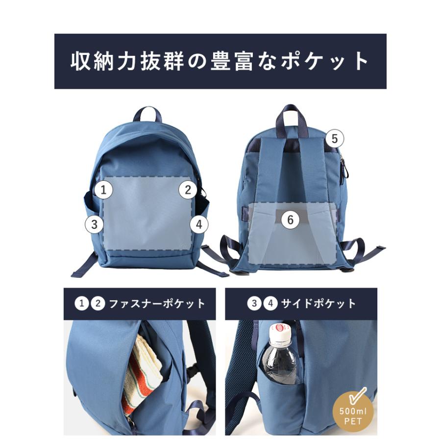 anelloリュック 大容量 リュックサック レディース 旅行 軽量 多収納 anello リュック 撥水 デイパック バックパック アネロ メンの画像