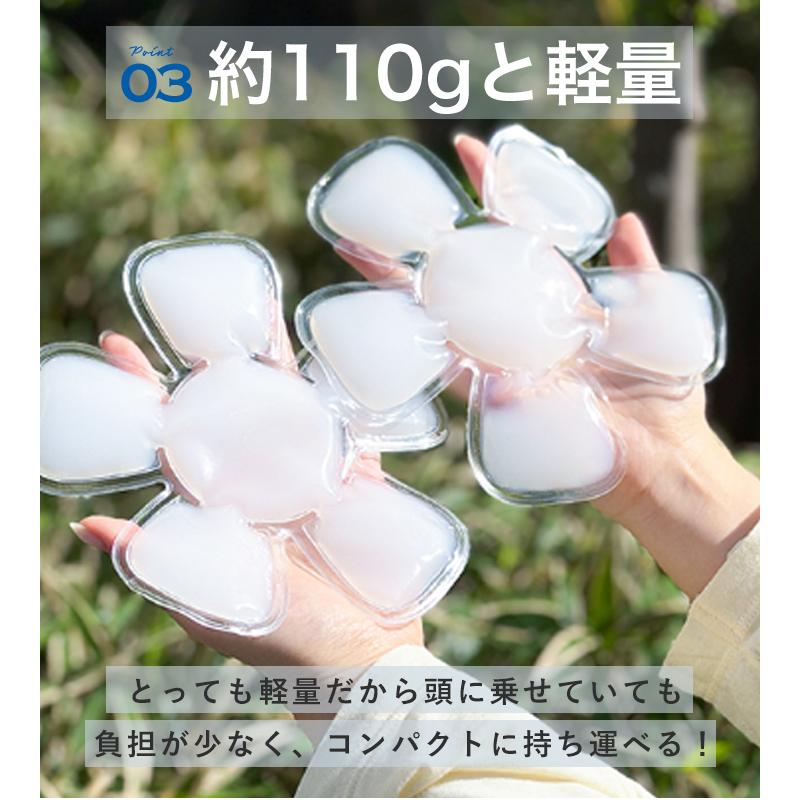 ひんやり帽子手足冷却用　RelaxCoo アイスパック・ホットパックセット 2点で20%offクーポン】帽子 保冷剤 ヘッドクーラー 帽子用 アイス